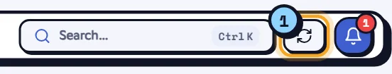 Sync Fluxer Data button in the top bar, waiting before another try